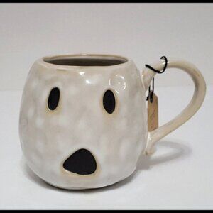 NEW RARE Spooky Season Halloween Ghost Mug 17 OZ Stoneware